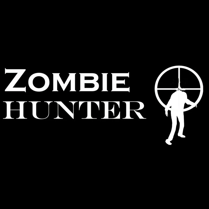 YJZT 15.5*6.2CM Interesting ZOMBIE Hunter Motorcycle Car Sticker Decal Black/Silver Vinyl S8-1236
YJZT 15.5*6.2CM Interesting ZOMBIE Hunter Motorcycle Car Sticker Decal Black/Silver Vinyl S8-1236