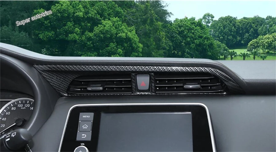 Lapetus Middle AC Air Outlet Vent / Warning Lights Frame Cover Trim Matte Carbon Fiber Look Fit For Nissan Kicks 2016 - 2021 ABS
Lapetus Middle AC Air Outlet Vent / Warning Lights Frame Cover Trim Matte Carbon Fiber Look Fit For Nissan Kicks 2016 - 2021 ABS