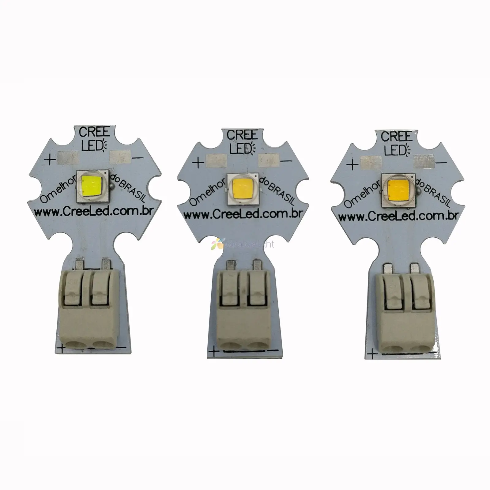 2x CREE XM-L2 T6 High Power LED Emitter XML2 Cool White 6500K Neutral White 4500K Warm White 3000K 20mm Solderless Aluminum PCB
2x CREE XM-L2 T6 High Power LED Emitter XML2 Cool White 6500K Neutral White 4500K Warm White 3000K 20mm Solderless Aluminum PCB