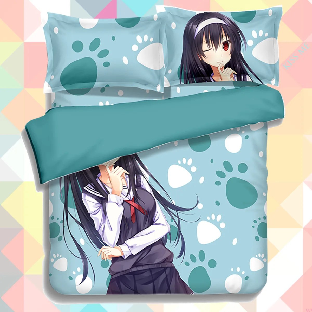 Аниме мультфильм saenai heroine no sodate-kata kasumigaoka utaha стеганое одеяло комплект постельного белья с подушкой чехол простыня пододеяльник комплект
Аниме мультфильм saenai heroine no sodate-kata kasumigaoka utaha стеганое одеяло комплект постельного белья с подушкой чехол простыня пододеяльник комплект