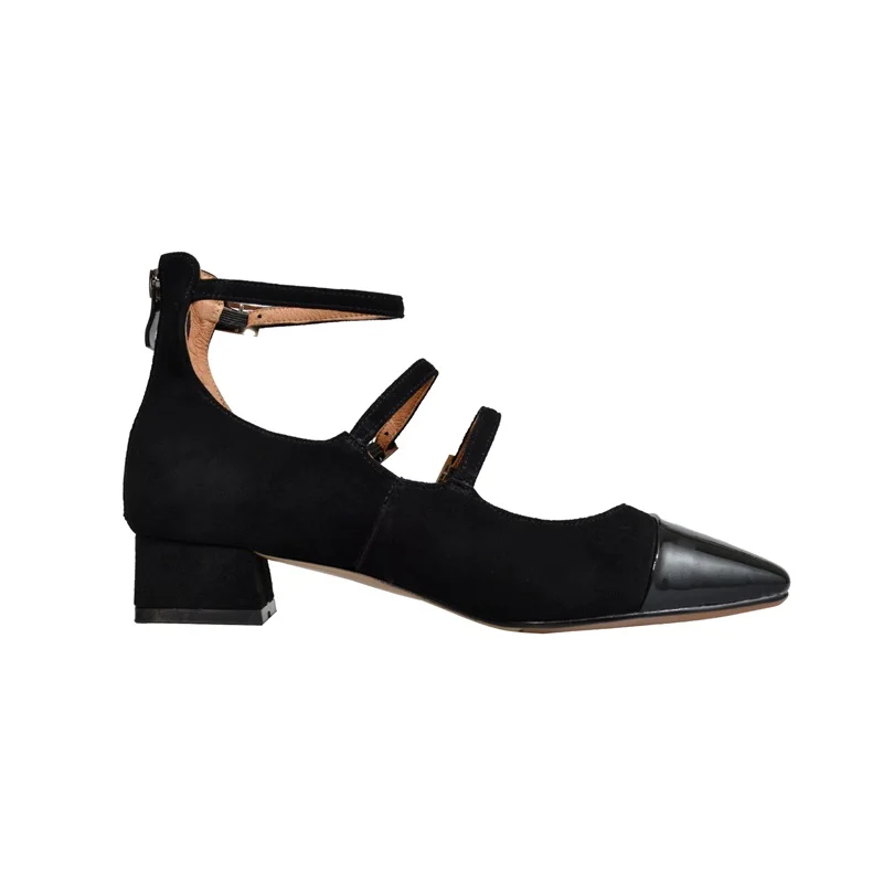 ZVQ Shoes Women Spring New Concise Casual Kid Suede Women Pumps Outside Comfortable Zip Low Square Heel Buckle Square Toe Shoes
ZVQ Shoes Women Spring New Concise Casual Kid Suede Women Pumps Outside Comfortable Zip Low Square Heel Buckle Square Toe Shoes