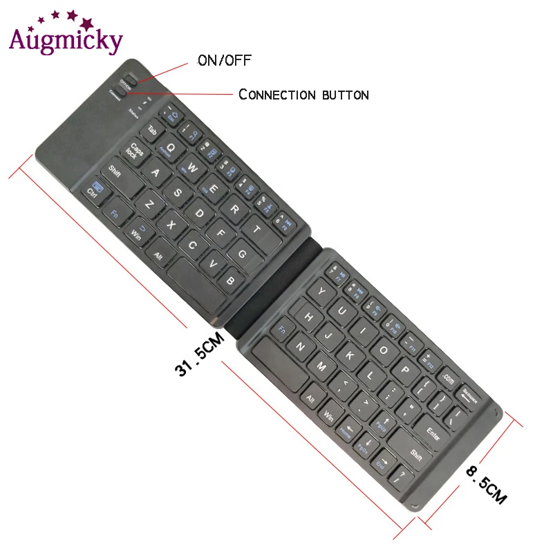Mini Rechargable Leather Portable Folding Bluetooth Keyboard BTWireless Foldable Keypad forIOS/Android/Windows ipad Tablet phone
Mini Rechargable Leather Portable Folding Bluetooth Keyboard BTWireless Foldable Keypad forIOS/Android/Windows ipad Tablet phone