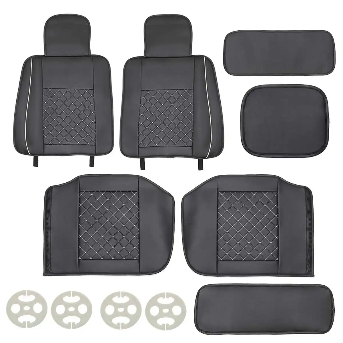 Car Accessories Car Rear Seat Cover Split Type PU Car Seat Covers Universal Four Season Auto Car Seat Cushion Protection Cover
Car Accessories Car Rear Seat Cover Split Type PU Car Seat Covers Universal Four Season Auto Car Seat Cushion Protection Cover