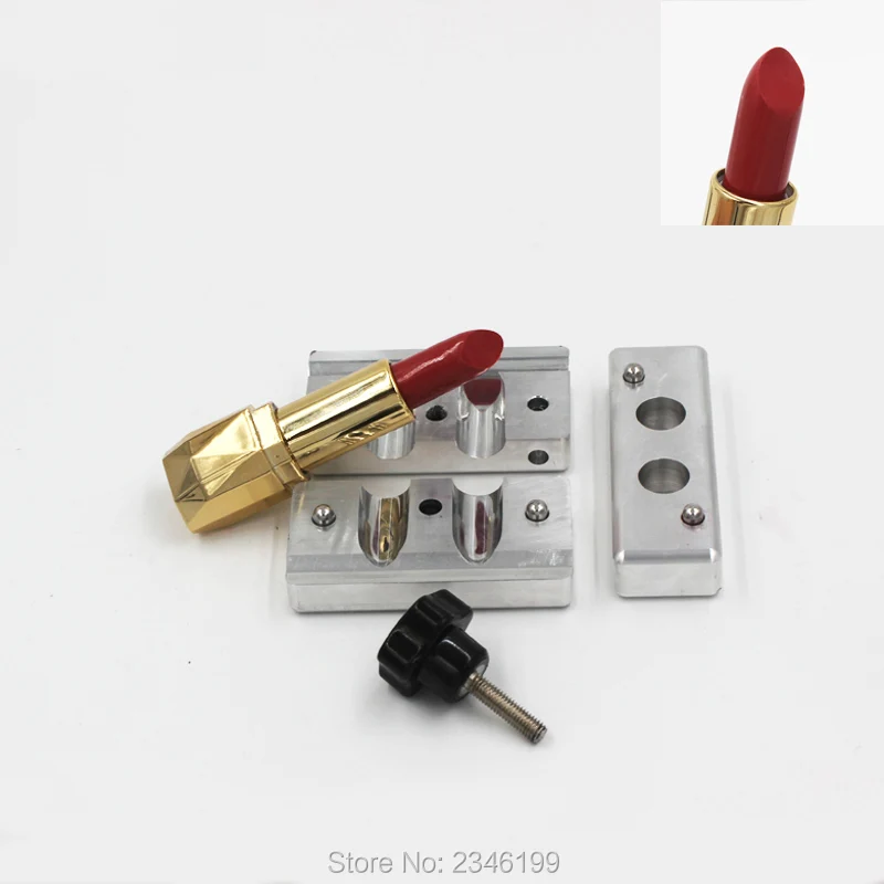 1Set/Piece 12.1mm 2Holes Convenient Lipstick Mold, 2Cavaties Aluminum Lipstick Filling Mould, DIY High Quality Lipstick Mold
1Set/Piece 12.1mm 2Holes Convenient Lipstick Mold, 2Cavaties Aluminum Lipstick Filling Mould, DIY High Quality Lipstick Mold