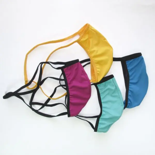 

Mens string Thong G-string pouch Low Rise string soft jersey poly spandex g709B