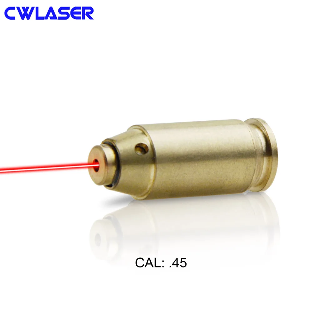 Картридж CWLASER .45, 5 мВт, Красный лазерный прицел с отверстием, точечный лазерный прицел (медь)
Картридж CWLASER .45, 5 мВт, Красный лазерный прицел с отверстием, точечный лазерный прицел (медь)