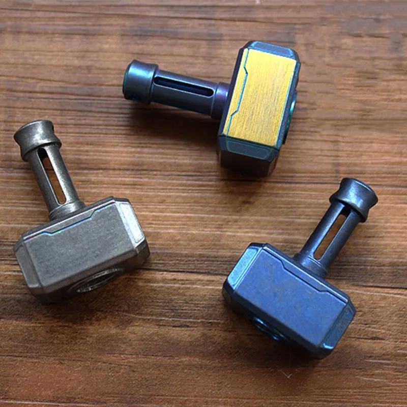 Хит! Титановый сплав Thor's Hammer нож бусины Тритий газ свет самосветящийся в