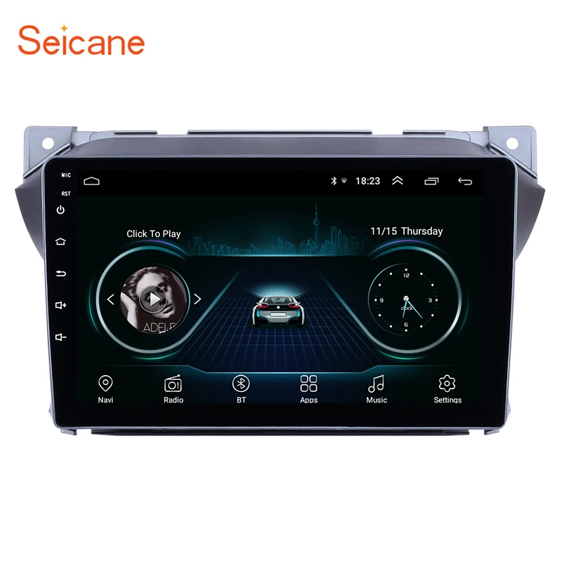Автомагнитола Seicane 2din Android 8 1 GPS стерео для Suzuki alto 2009 2010 2011 2012 2013 2014