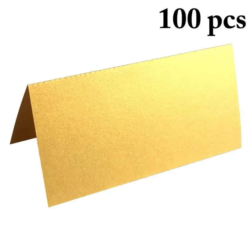 100PCS Luxury Party Table Name Place Cards Wedding Christmas Birthday Party Invite Cards Table Decoration Favor Supplies
100PCS Luxury Party Table Name Place Cards Wedding Christmas Birthday Party Invite Cards Table Decoration Favor Supplies