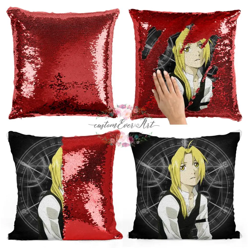 Edward Elric Sequin Mermaid Throw Pillow Cushion Cover Car Home Decoration Sofa Bed Decor Decorative Pillowcase
Edward Elric Sequin Mermaid Throw Pillow Cushion Cover Car Home Decoration Sofa Bed Decor Decorative Pillowcase