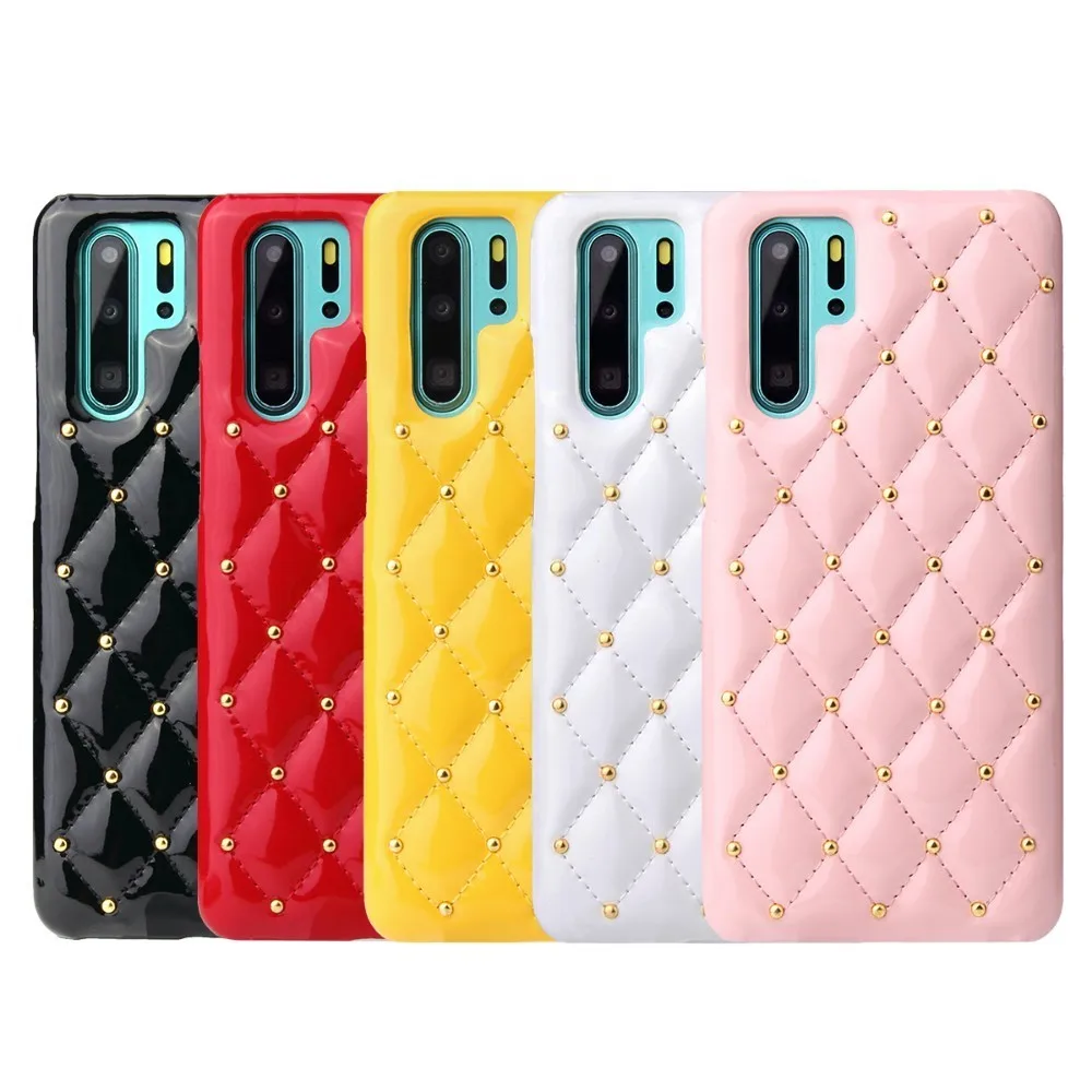 Ювелирный мобильный чехол для Huawei P30 pro роскошный кожаный премиум класса P 30 Fundas