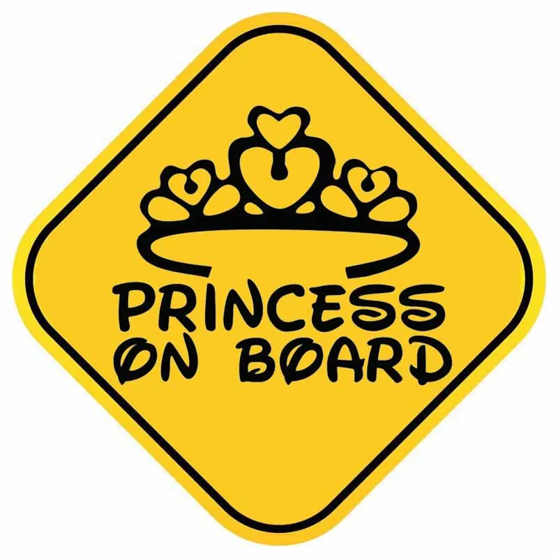 YJZT 15.3CM*15.3CM PRINCESS ON BOARD Warning Decal Lovely Crown Car Sticker PVC 12-40096
YJZT 15.3CM*15.3CM PRINCESS ON BOARD Warning Decal Lovely Crown Car Sticker PVC 12-40096
