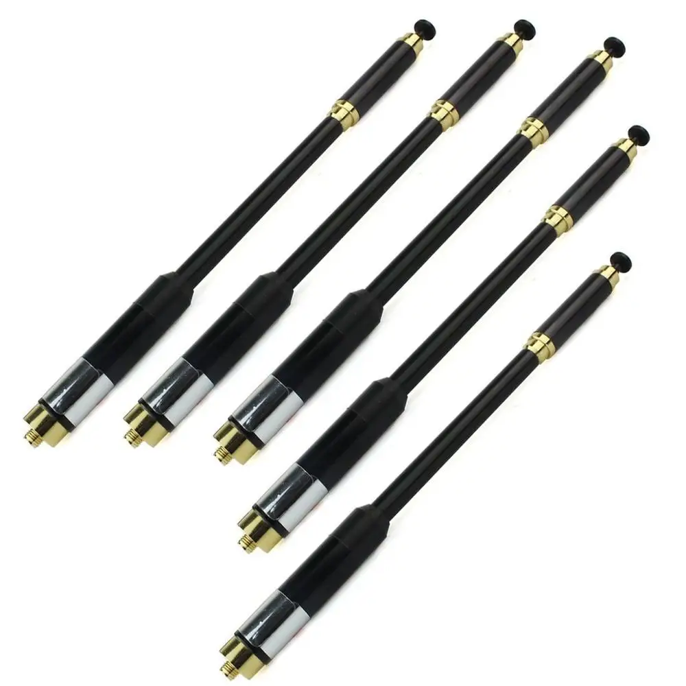 5 шт. AL-800 SMA-F телескопическая антенна 144/430 МГц для PRYME Kenwood HYT BAOFENG
5 шт. AL-800 SMA-F телескопическая антенна 144/430 МГц для PRYME Kenwood HYT BAOFENG