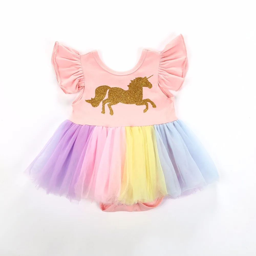 Newborn Baby Girls Jumpsuit Unicorn Lace Tutu Ruffles Rainbow Dress Super Cute Infant Kids Romper Bebies Birthday Party Clothes
Newborn Baby Girls Jumpsuit Unicorn Lace Tutu Ruffles Rainbow Dress Super Cute Infant Kids Romper Bebies Birthday Party Clothes