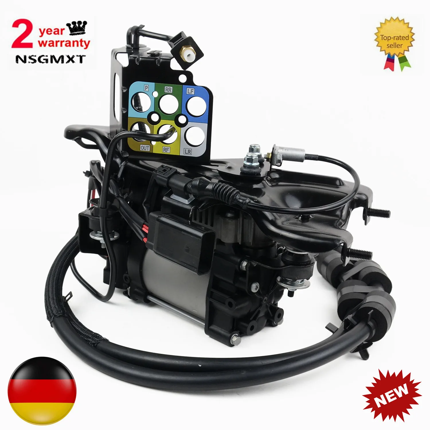 AP01 Air Suspension Compressor with Bracket For Jeep Grand Cherokee WK2 68204730AE 68204730AF 68204730AG 68232648AA 68204730AB
AP01 Air Suspension Compressor with Bracket For Jeep Grand Cherokee WK2 68204730AE 68204730AF 68204730AG 68232648AA 68204730AB