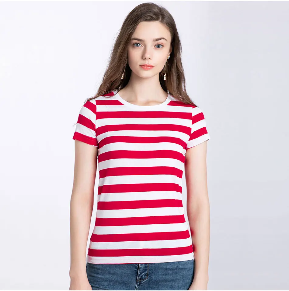 Red White Striped T Shirt for Women Colorful Tees for Women Long Sleeve Round Neck Summer Casual Black White Stripes Cool
Red White Striped T Shirt for Women Colorful Tees for Women Long Sleeve Round Neck Summer Casual Black White Stripes Cool