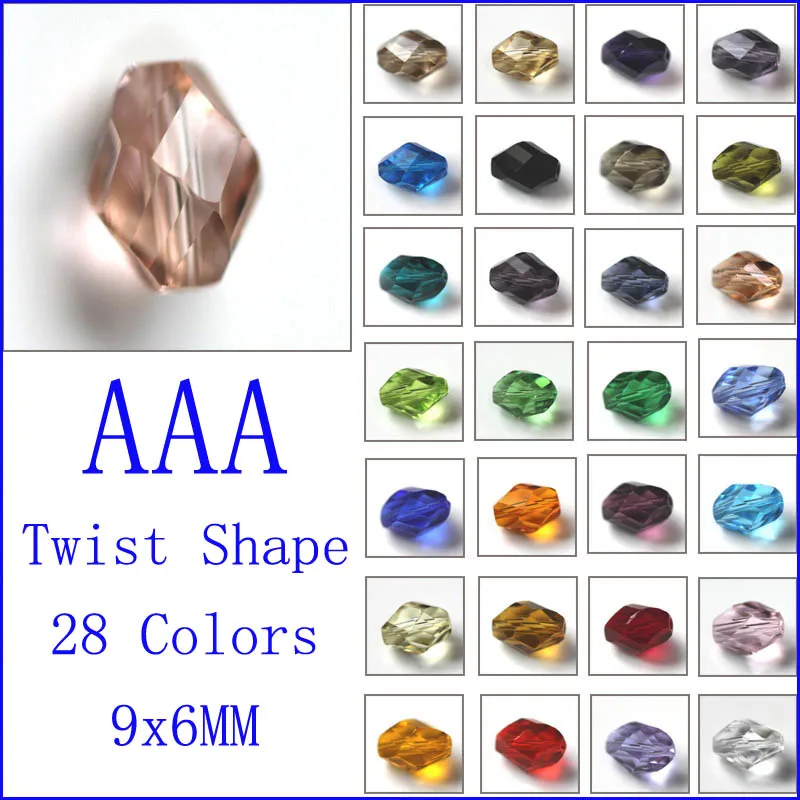 9x6MM AAA Crystal Glass Twist Olive Beads(100Pcs/Lot) Oval Fashion Glass Bead Twist Olive Beads For Clothing Accessories
9x6MM AAA Crystal Glass Twist Olive Beads(100Pcs/Lot) Oval Fashion Glass Bead Twist Olive Beads For Clothing Accessories