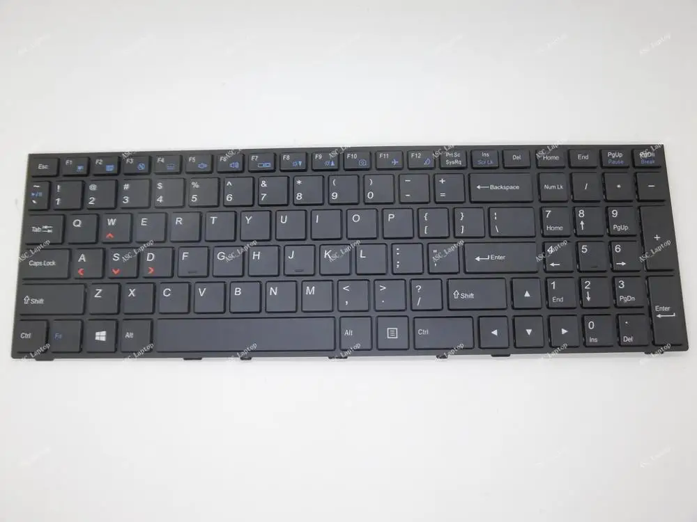 Новая оригинальная американская английская QWERTY клавиатура для Clevo P650SG P651SG P650SE