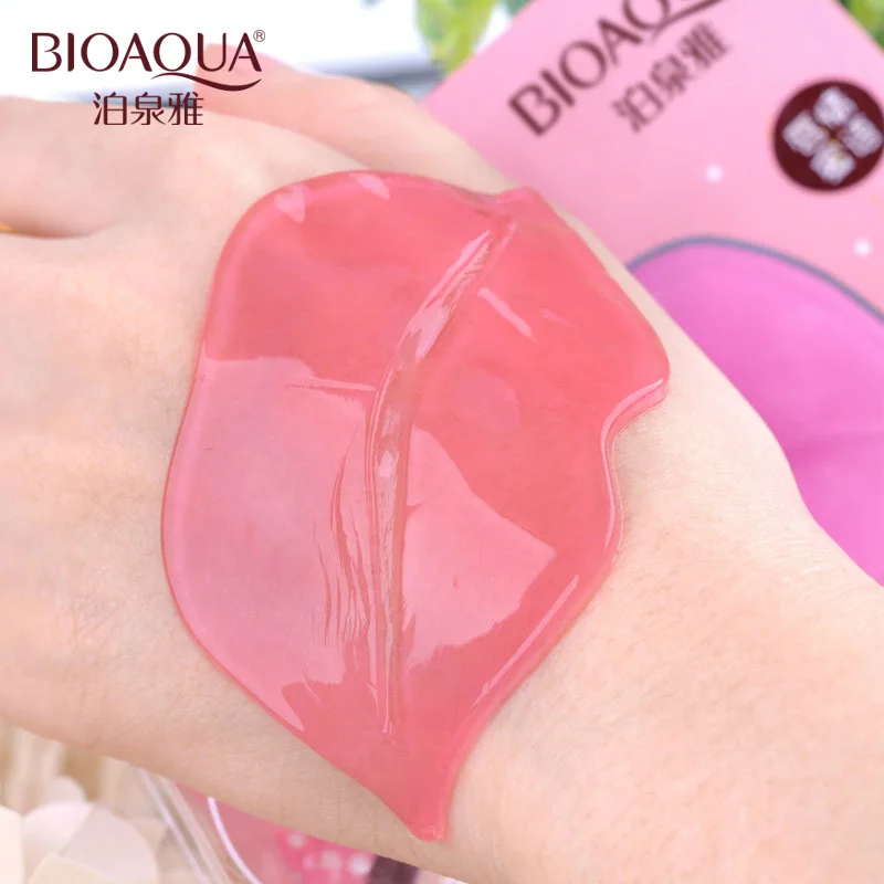 BIOAQUA 8 шт. уход за кожей кристаллическая коллагеновая маска для губ увлажняющая