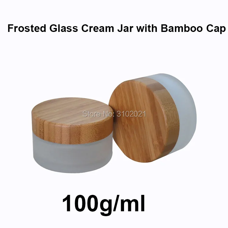10pcs 100g Empty Frosted Glass Cream Jar Pot with Bamboo Cover Lid 100ml Dull Polish Glass Cosmetic Package Refillable Container
10pcs 100g Empty Frosted Glass Cream Jar Pot with Bamboo Cover Lid 100ml Dull Polish Glass Cosmetic Package Refillable Container