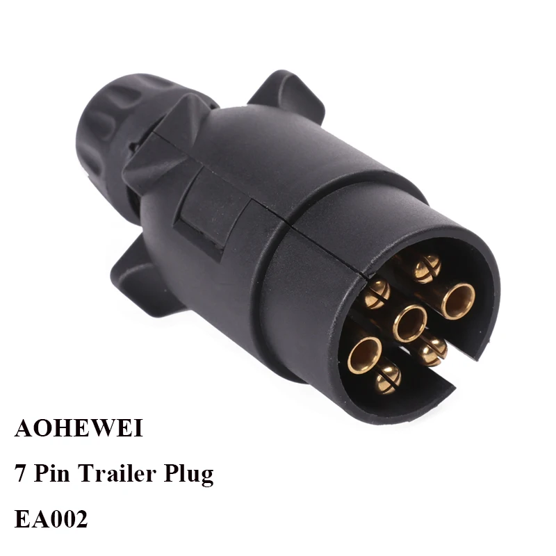 12 В 7 Pin way core pole пластиковый прицеп разъем адаптера для коннектора Европейский RV