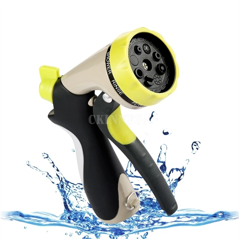 20Pcs/Lot Garden Nozzle Hand Spray Nozzle 8 Spray Patterns Heavy Duty Spray Gun High Pressure Water Nozzle
20Pcs/Lot Garden Nozzle Hand Spray Nozzle 8 Spray Patterns Heavy Duty Spray Gun High Pressure Water Nozzle