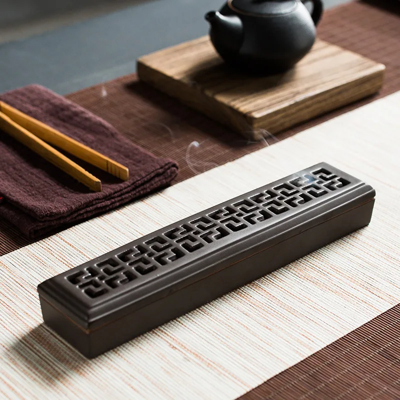 Incense Burner Ceramic Joss Stick Incense Box Buddhist Meditation Sandalwood Tibetan Incense Censer for Hotel Home Office Decor
Incense Burner Ceramic Joss Stick Incense Box Buddhist Meditation Sandalwood Tibetan Incense Censer for Hotel Home Office Decor