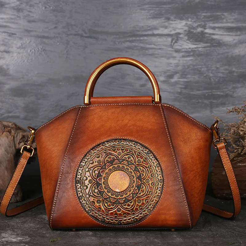 Genuine Leather Women Handbags Ladies Shoulder Messenger Bag Vintage Manual Painting Crossbody Hobos Bags Handmade Women Bag
Genuine Leather Women Handbags Ladies Shoulder Messenger Bag Vintage Manual Painting Crossbody Hobos Bags Handmade Women Bag