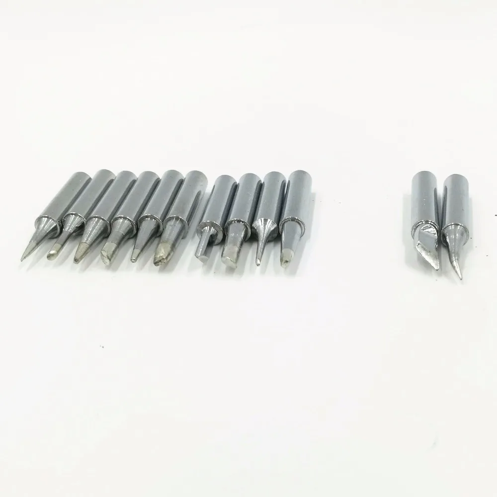 12Pcs Lead-free Solder Iron Tip 900M-T Soldering Station Iron Tsui + 50G Solder Paste
12Pcs Lead-free Solder Iron Tip 900M-T Soldering Station Iron Tsui + 50G Solder Paste