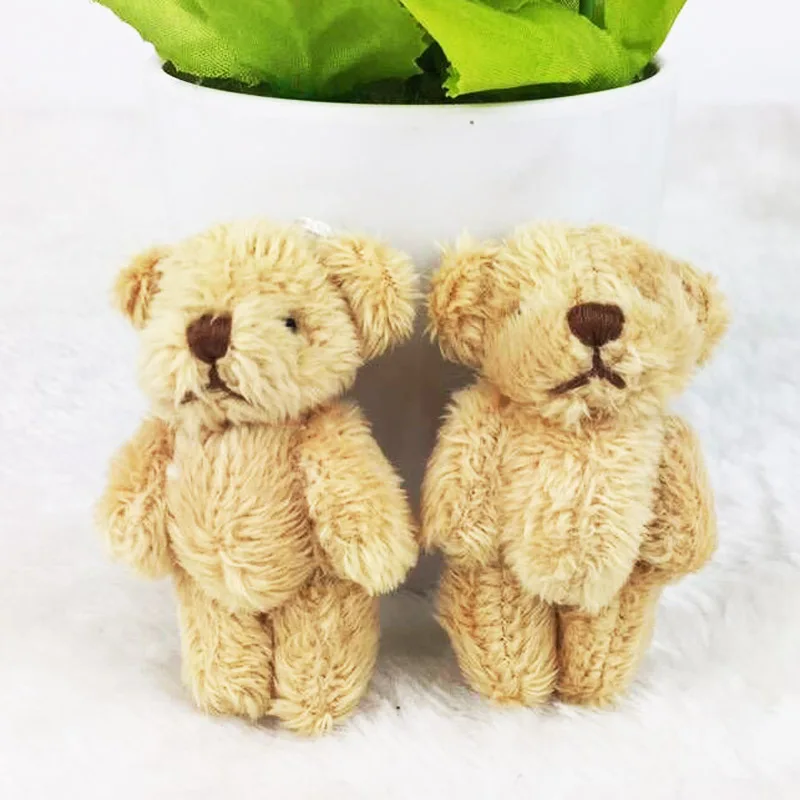 6PCS/Lot Mini Joint Bear Stuffed Plush Toys 6.5cm Cute Light Ted Bears Pendant Dolls Gifts Birthday Wedding Party Decor J00501
6PCS/Lot Mini Joint Bear Stuffed Plush Toys 6.5cm Cute Light Ted Bears Pendant Dolls Gifts Birthday Wedding Party Decor J00501