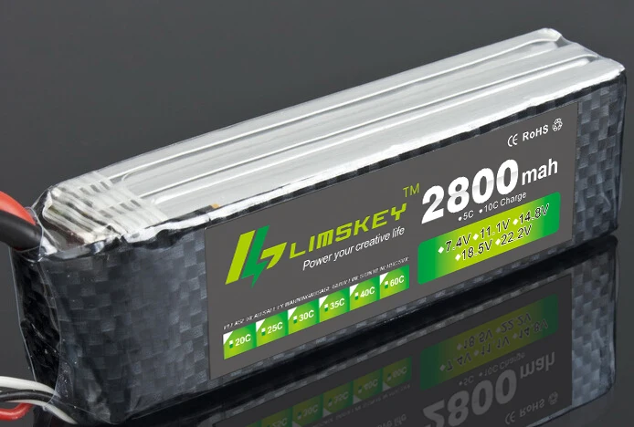 Limskey Power 3S 2800MAH 11.1v Lipo Battery For RC Helicopter Aircraft Car Boats 11.1v 2800MAH 30c toy 3s Lipo Batteries 100mm
Limskey Power 3S 2800MAH 11.1v Lipo Battery For RC Helicopter Aircraft Car Boats 11.1v 2800MAH 30c toy 3s Lipo Batteries 100mm