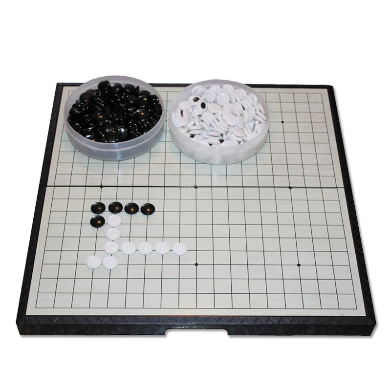 High Quality Portable Folding Go Game Large Magnet Magnetic Disks Chessboard Set Children Entertainment Plastic Chess Board Game
High Quality Portable Folding Go Game Large Magnet Magnetic Disks Chessboard Set Children Entertainment Plastic Chess Board Game