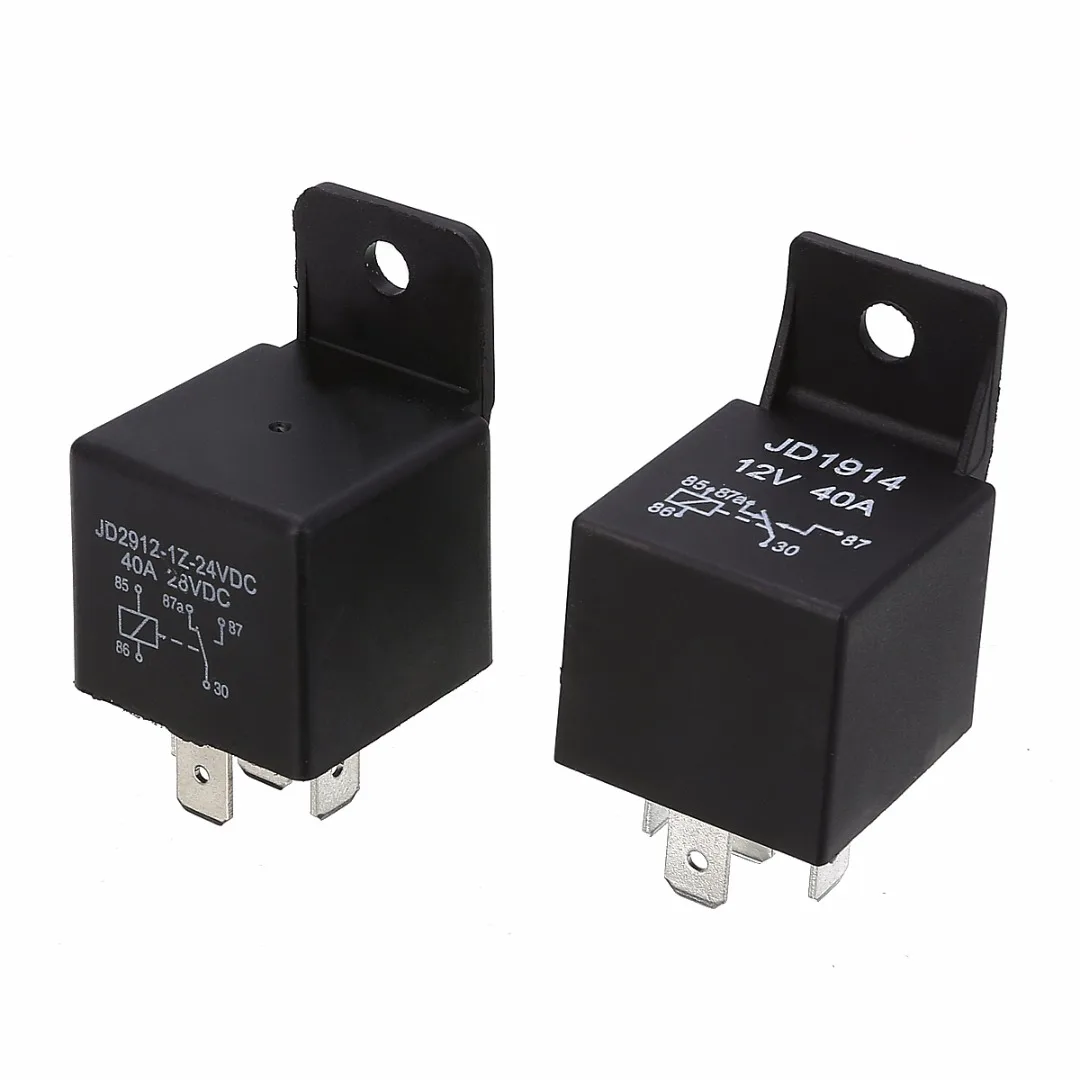 5 Pin 40A Waterproof Car Relay Long Life Automotive Relays Mayitr Normally Open DC 12V/24V Relay for Head Light Air Conditioner
5 Pin 40A Waterproof Car Relay Long Life Automotive Relays Mayitr Normally Open DC 12V/24V Relay for Head Light Air Conditioner