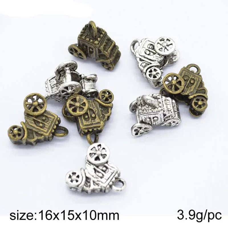 20pcs 16x15x10mm Two Color Plating Available Alloy Caleche Charms Jewelry Pendant Findings
20pcs 16x15x10mm Two Color Plating Available Alloy Caleche Charms Jewelry Pendant Findings