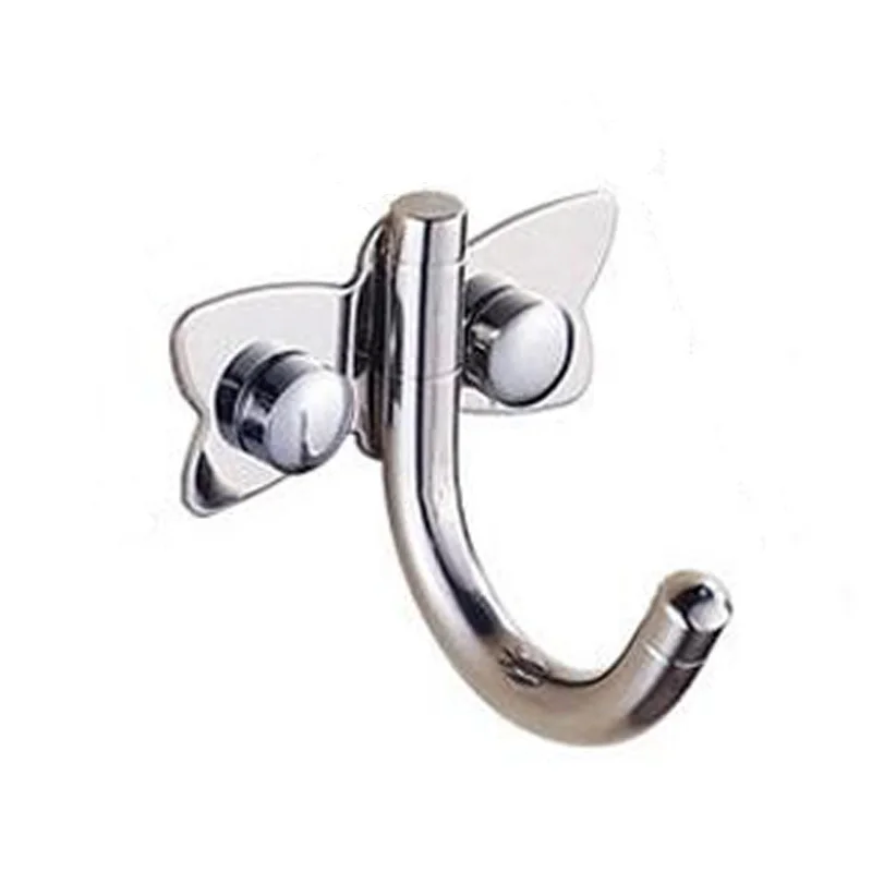 2 Pcs Stainless Steel Single Robe Hooks Butterfly Shape Coat Towel Hook Bathroom accessories
2 Pcs Stainless Steel Single Robe Hooks Butterfly Shape Coat Towel Hook Bathroom accessories