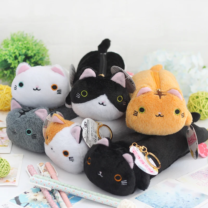 1 Pc/Lot Cute Lovely Fluffy Japanese-Cat-Shaped Pencil Bag & Pencil Case for School Stationery & Office Supply
1 Pc/Lot Cute Lovely Fluffy Japanese-Cat-Shaped Pencil Bag & Pencil Case for School Stationery & Office Supply