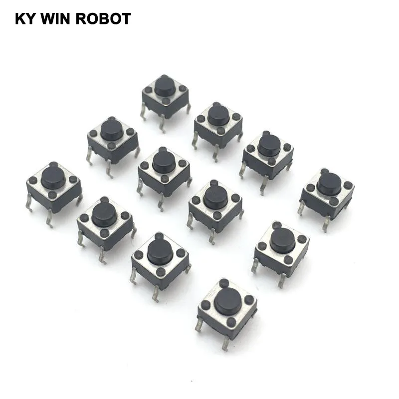100PCS/Lot 6*6*4.3mm Tact Switch Push Button DIP 4 Pin Tactile Push button LCD Screen Monitor 6X6X4.3MM Micro Switch New
100PCS/Lot 6*6*4.3mm Tact Switch Push Button DIP 4 Pin Tactile Push button LCD Screen Monitor 6X6X4.3MM Micro Switch New