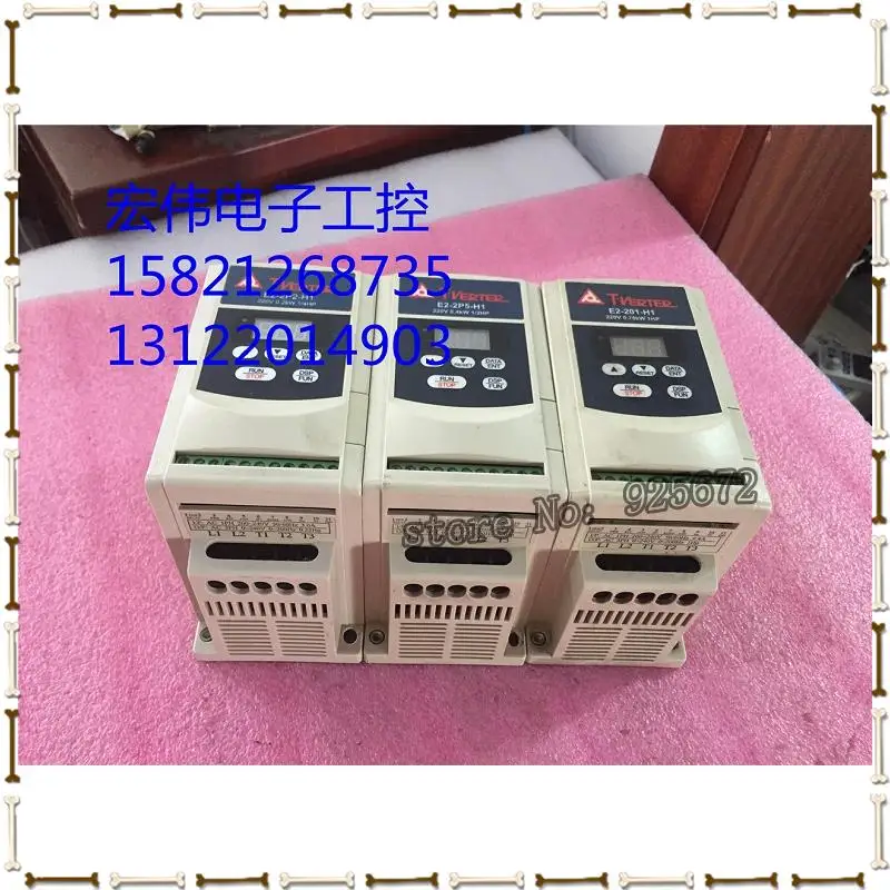 Taian inverter E2-201-0.75 KW 220 v H1A has good test package!