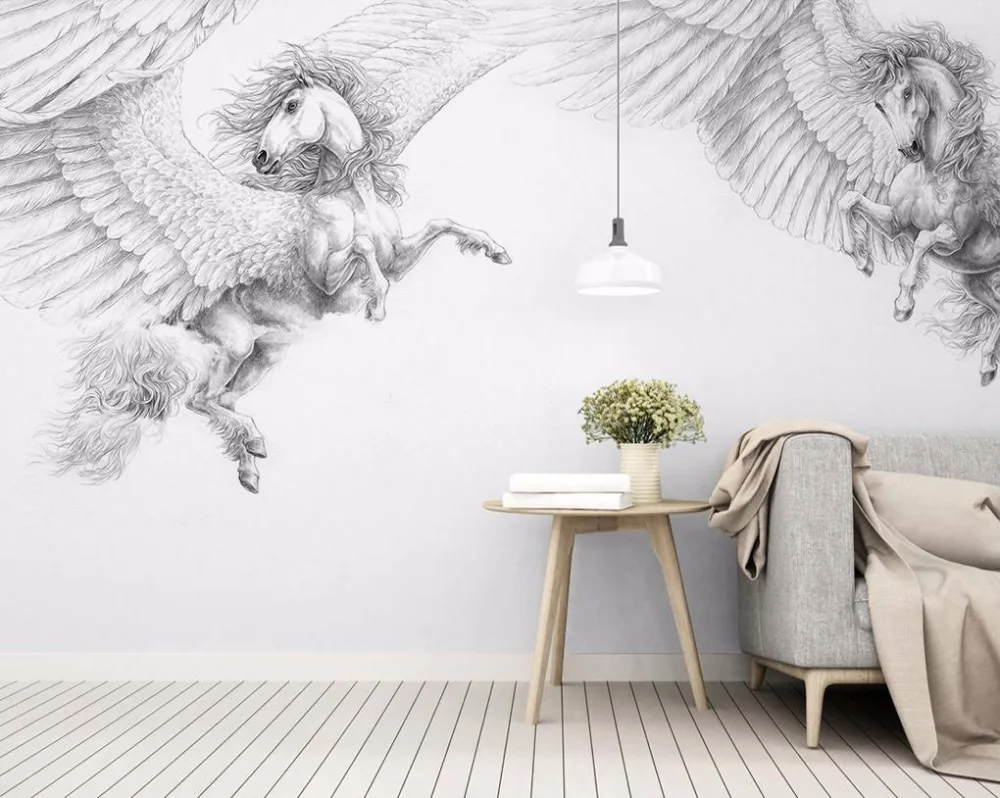Custom 3d wall murals Living Room Bedroom Pegasus Wallpaper for Walls 3D nonwoven Background wall 3d photo wallpaper
Custom 3d wall murals Living Room Bedroom Pegasus Wallpaper for Walls 3D nonwoven Background wall 3d photo wallpaper