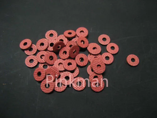 1000 Pcs M6 6*12*1 mm Red Insulating Fiber Washer 
1000 Pcs M6 6*12*1 mm Red Insulating Fiber Washer