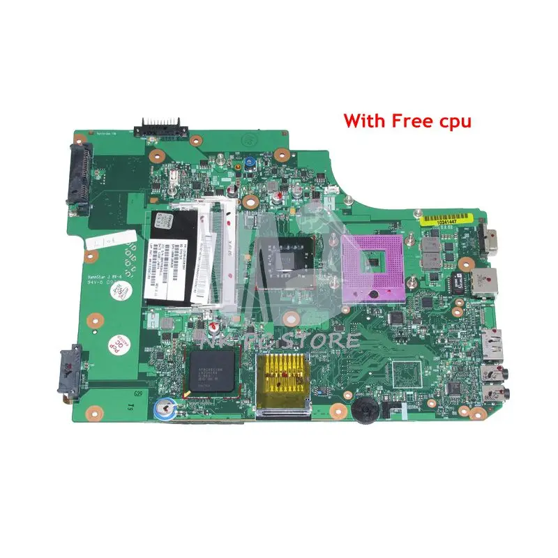NOKOTION V000185020 Main Board For Toshiba Satellite L500 L505 Laptop Motherboard GM45 DDR2 with Free CPU
NOKOTION V000185020 Main Board For Toshiba Satellite L500 L505 Laptop Motherboard GM45 DDR2 with Free CPU