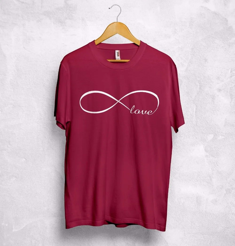 

Love Forever Infinity T Shirt Couple Valentines Gift Best Friends Wifey Unicorn Unisex 2017 T-Shirt More Size and Colors-A798