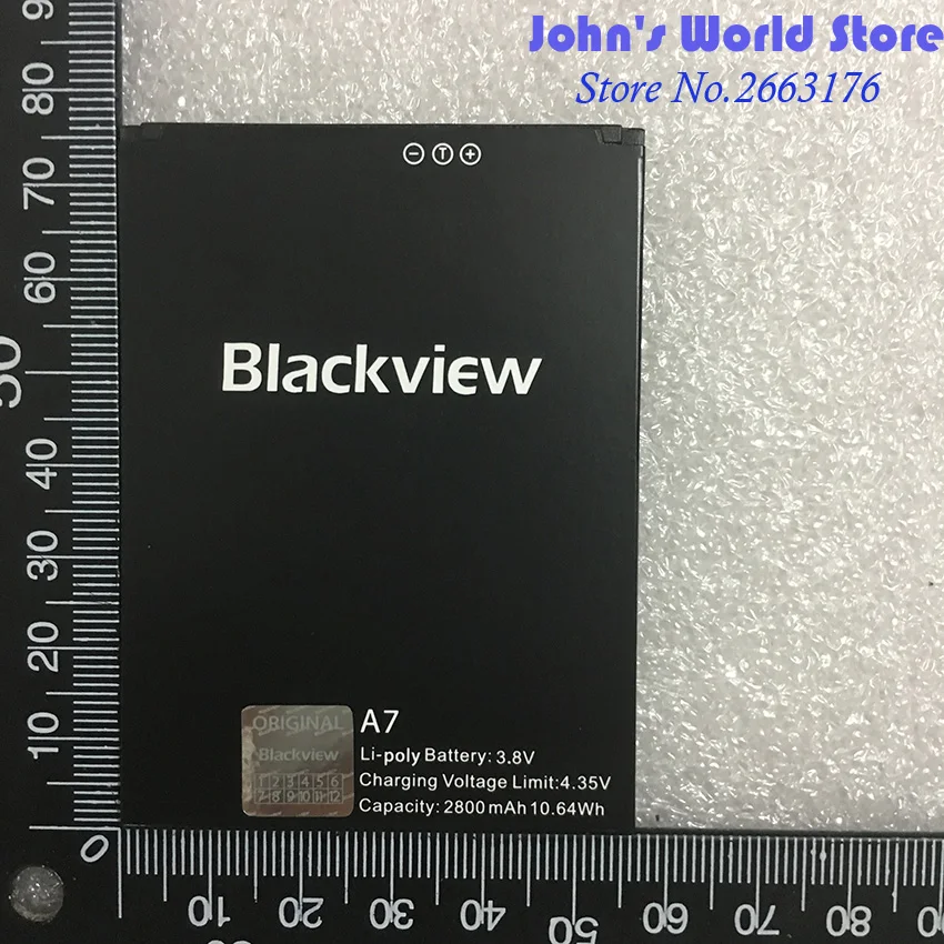 Аккумулятор для Blackview A7 2800 мАч, литий-ионный Резервный аккумулятор для Blackview A7 pro
Аккумулятор для Blackview A7 2800 мАч, литий-ионный Резервный аккумулятор для Blackview A7 pro