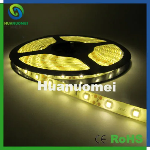 Promotion! 60leds/m 5m/roll SMD3528 warm white led tape IP65 flexible strip light waterproof | Освещение