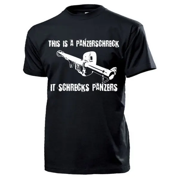 Это Panzerschreck это schrecks танки весело Юмор Panzer Wh футболка #17223|Мужские футболки| |