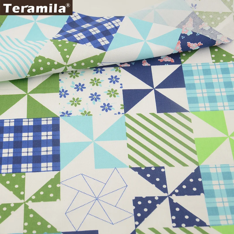 2016 Colored Geometry Pattern100% Cotton Fabric Twill Fat Quarter Home Textile Material Bedding Clothing Baby Quilting Sewing
2016 Colored Geometry Pattern100% Cotton Fabric Twill Fat Quarter Home Textile Material Bedding Clothing Baby Quilting Sewing