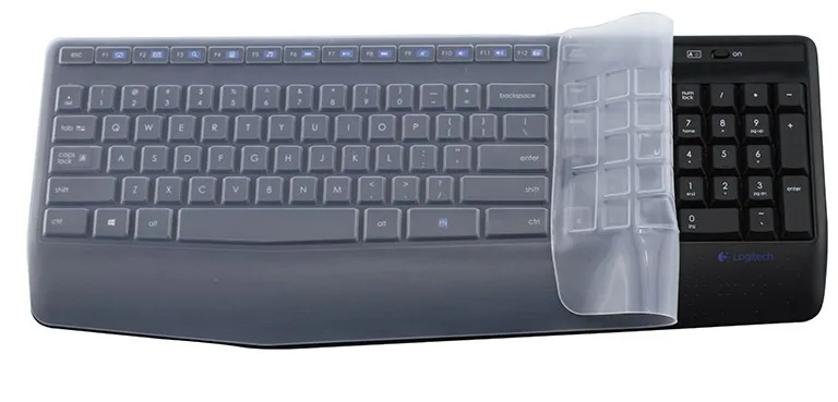 Защитный чехол для клавиатуры Logitech MK345 K345, яркий цвет силиконовый прозрачный чистый
Защитный чехол для клавиатуры Logitech MK345 K345, яркий цвет силиконовый прозрачный чистый