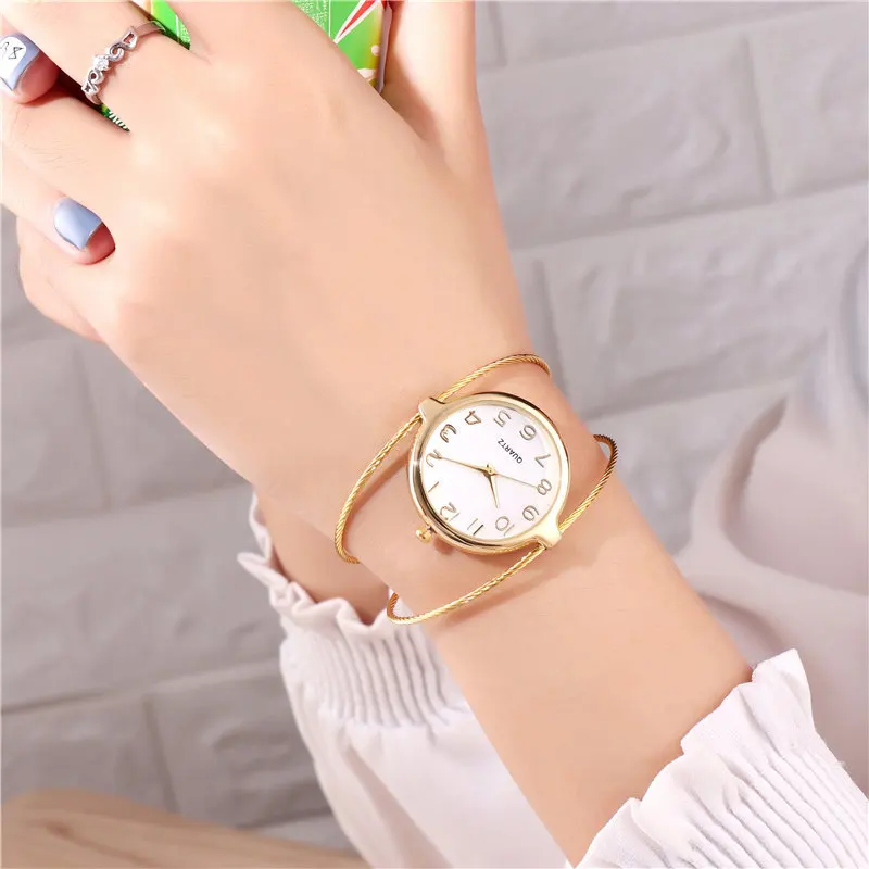 2018 New Women's Watches Luxury Gold Ladies Bracelet Watches Fashion Quartz Wristwatches Reloj Mujer Relogio Feminino Clock
2018 New Women's Watches Luxury Gold Ladies Bracelet Watches Fashion Quartz Wristwatches Reloj Mujer Relogio Feminino Clock