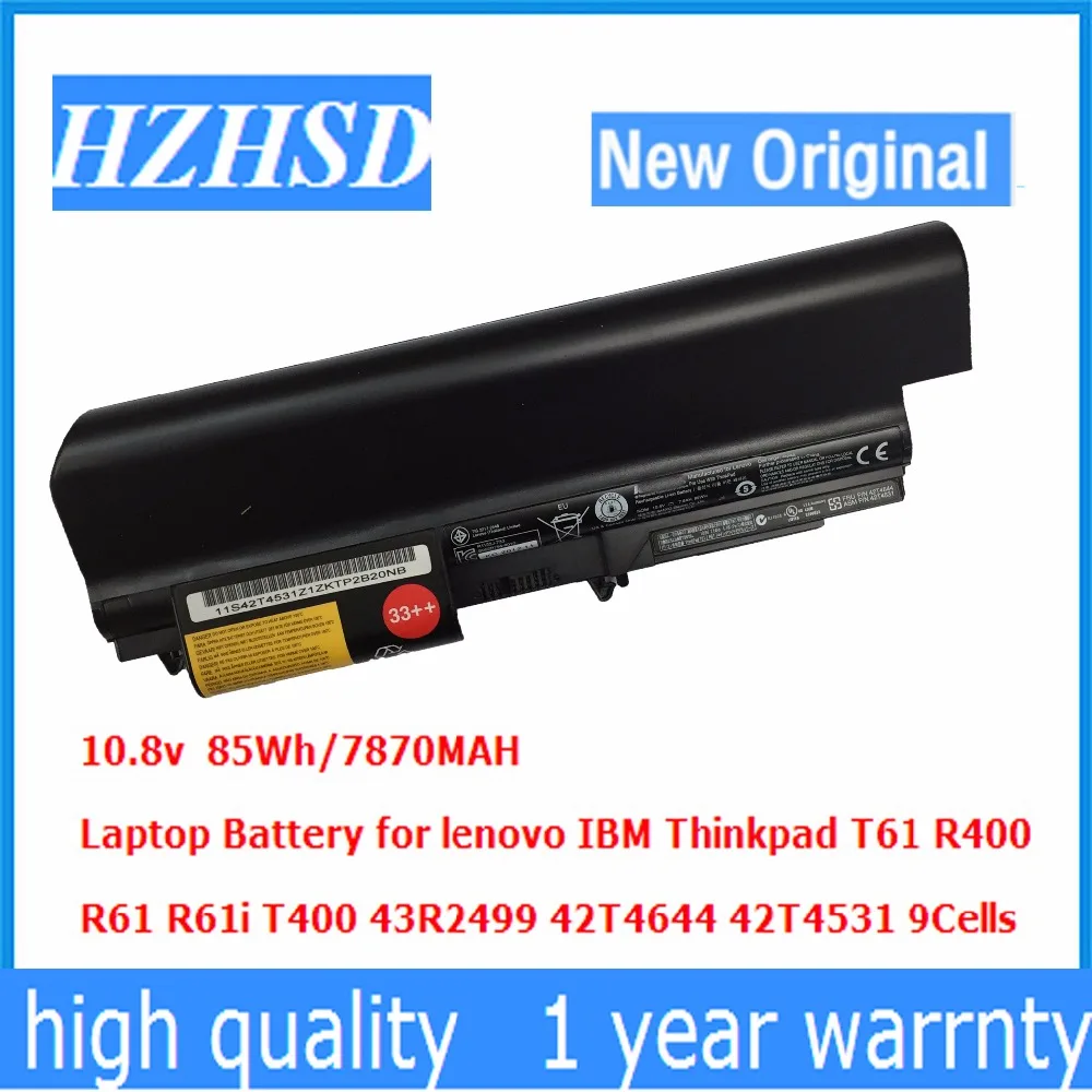 Новый оригинальный аккумулятор T61 11,1 В 85 Вт/9 ячеек для ноутбука lenovo IBM Thinkpad T61 R400 R61 R61i T400 43R2499 42T4644 42T4531
Новый оригинальный аккумулятор T61 11,1 В 85 Вт/9 ячеек для ноутбука lenovo IBM Thinkpad T61 R400 R61 R61i T400 43R2499 42T4644 42T4531