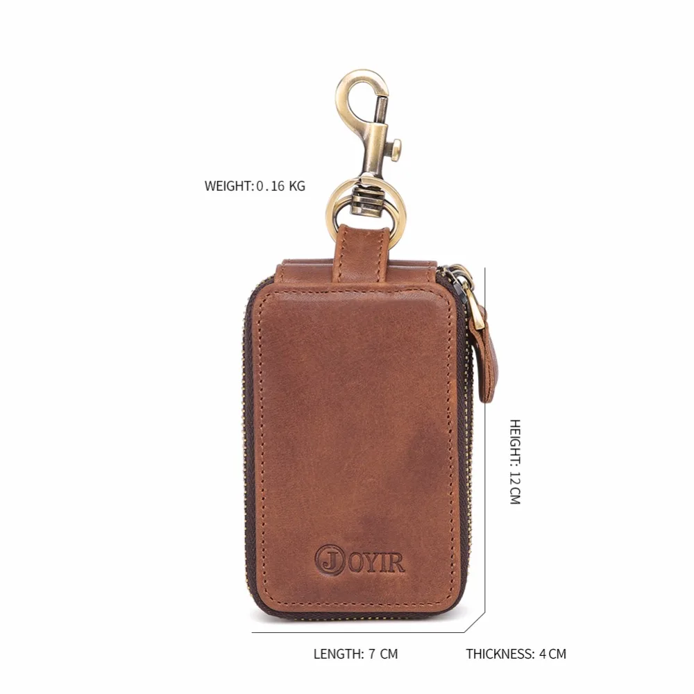 Men Double Zipper Car Key Wallets Genuine Leather Key Holder Wallet High-capacity Car Housekeeper Bag Key Case 6 Key Rings
Men Double Zipper Car Key Wallets Genuine Leather Key Holder Wallet High-capacity Car Housekeeper Bag Key Case 6 Key Rings